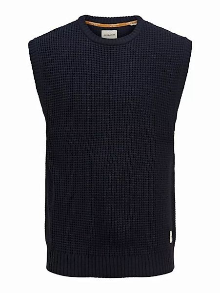 Jack & Jones Strickpullover Grobstrick Pullunder Warmer Pullover ohne Ärmel günstig online kaufen