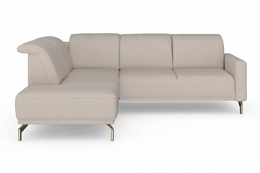 sit&more Ecksofa »Bailando L-Form«, wahlweise mit Kopfteilverstellung und V günstig online kaufen