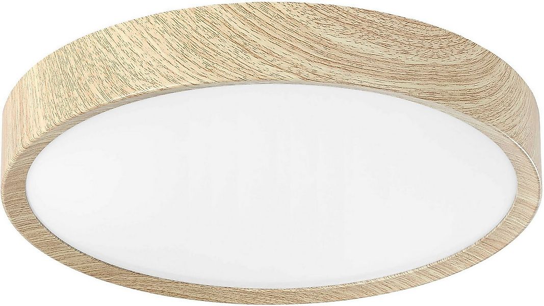 EGLO Deckenleuchte Musurita Deckenlampe, Deckenleuchte aus Metall und Holz, günstig online kaufen