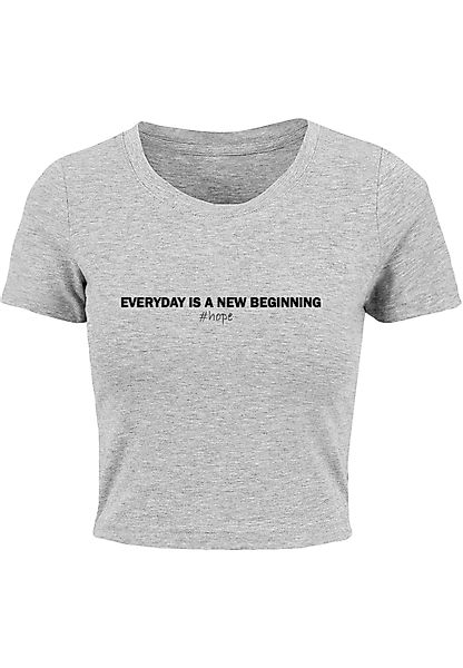 Merchcode T-Shirt "Merchcode Damen Ladies Hope Cropped Tee", (1 tlg.) günstig online kaufen