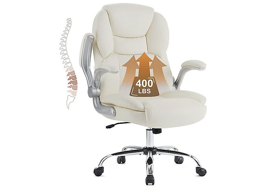 IWMH Chefsessel Ergonomischer Bürostuhl, Höhenverstellbar Schreibtischstuhl günstig online kaufen