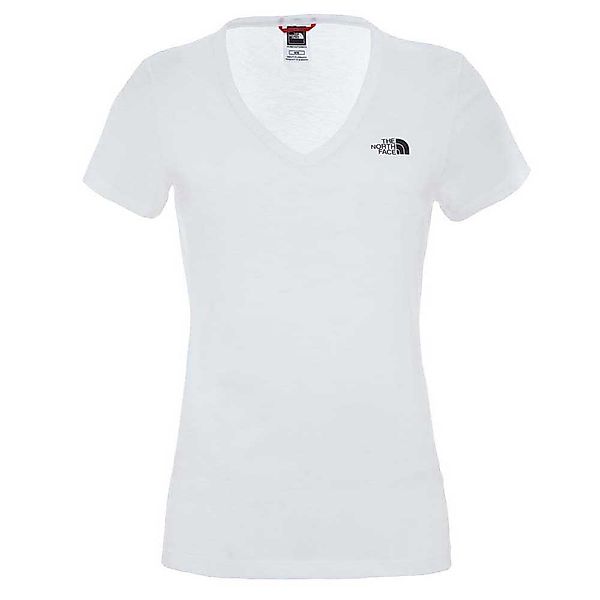 The North Face Simple Dome Kurzärmeliges T-shirt 2XL TNF White / TNF Black günstig online kaufen