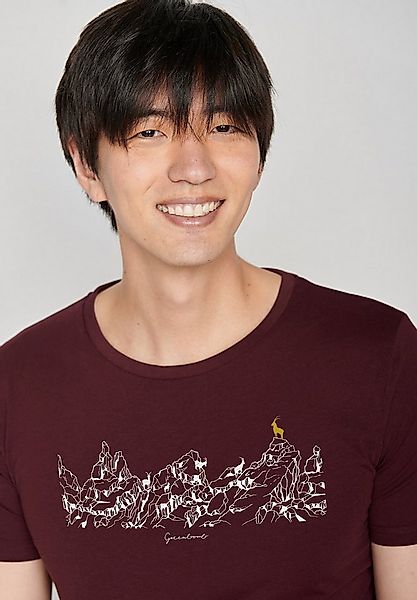 GreenBomb T-Shirt Guide Nature Goats Family Motiv Tiere Ziege (1-tlg., 1) k günstig online kaufen