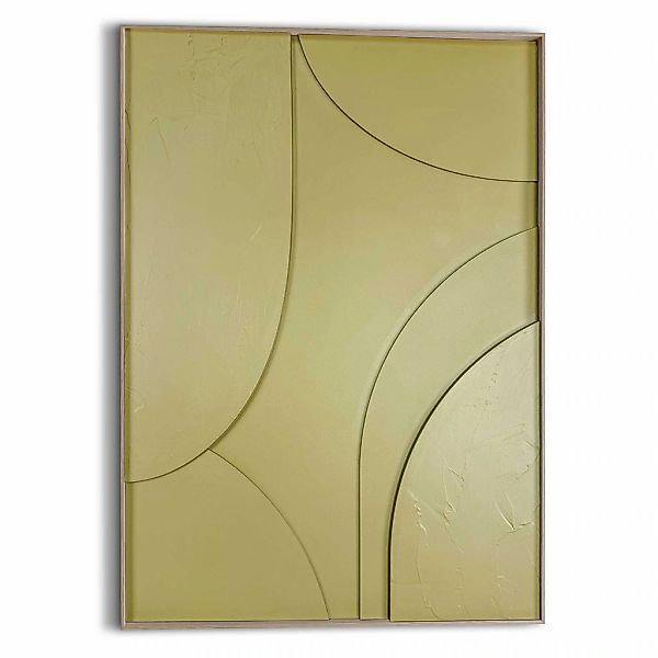 Reinders Wandbild "Terrace vintage green", Home Office - Grün - MDF - Abstr günstig online kaufen