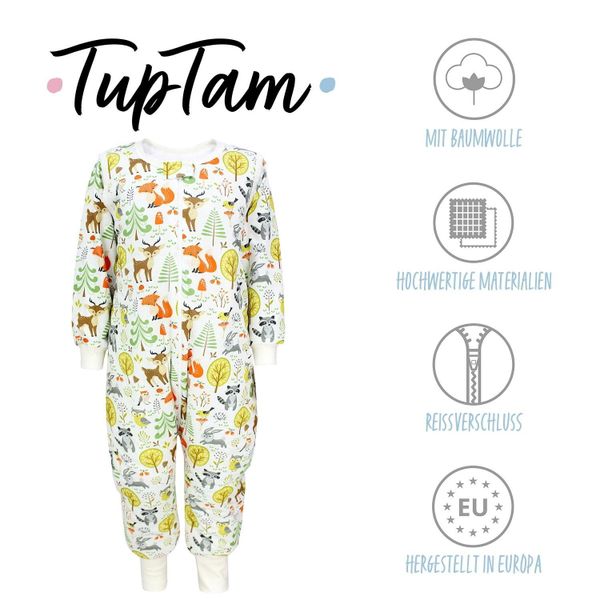 TupTam Babyschlafsack 2.5 TOG Schlafsack BIO-Baumwolle günstig online kaufen