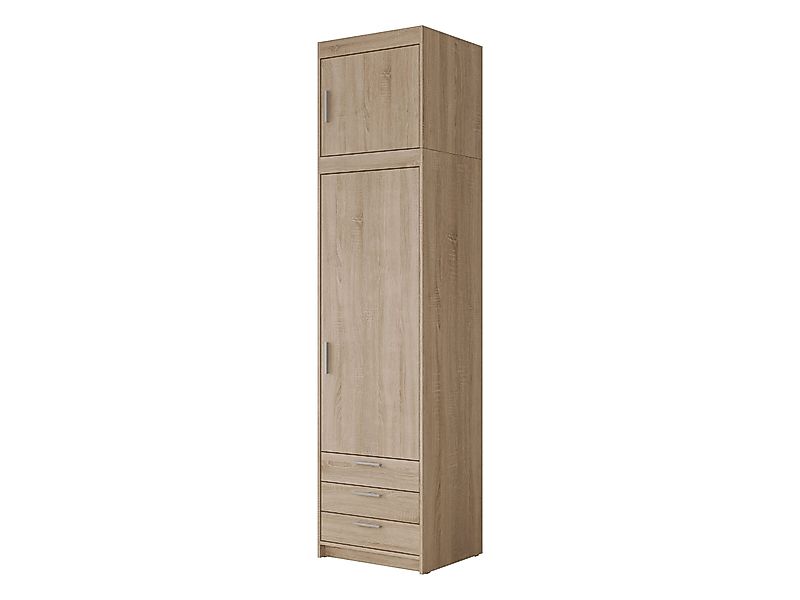 MIRJAN24 Kleiderschrank Elena 1D3S + Schrankaufsatz günstig online kaufen