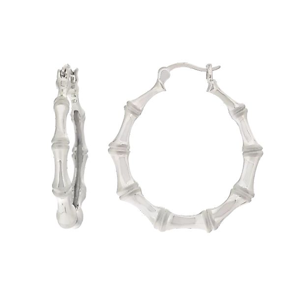 Ohrringe Creolen Dynamene aus 925 Sterling Silber Schmuck für Damen Heat günstig online kaufen