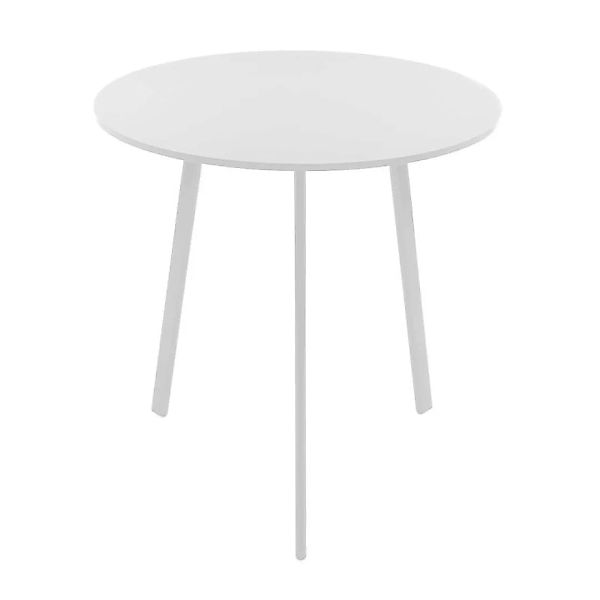 Magis - Striped Tavolo Tisch rund - weiß/H 74cm / Ø 70cm günstig online kaufen