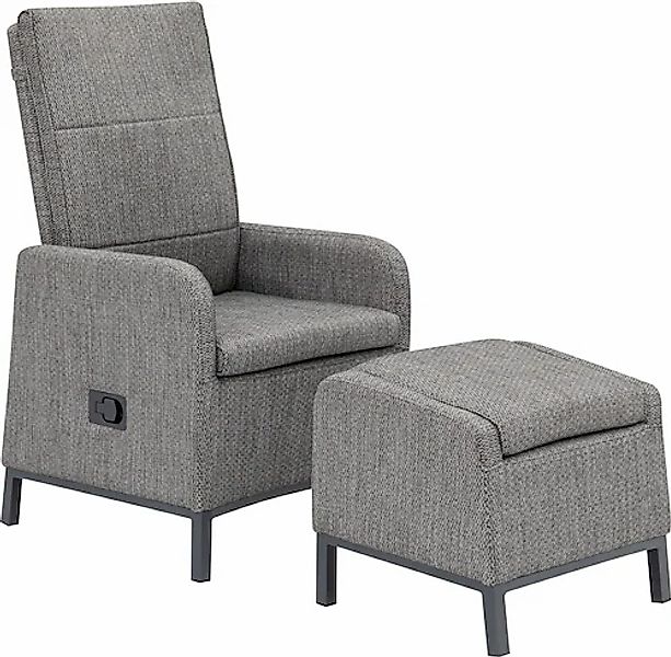 Best Relaxsessel "Riga" 1 Stk. tlg. Relaxsessel mit Fußhocker günstig online kaufen