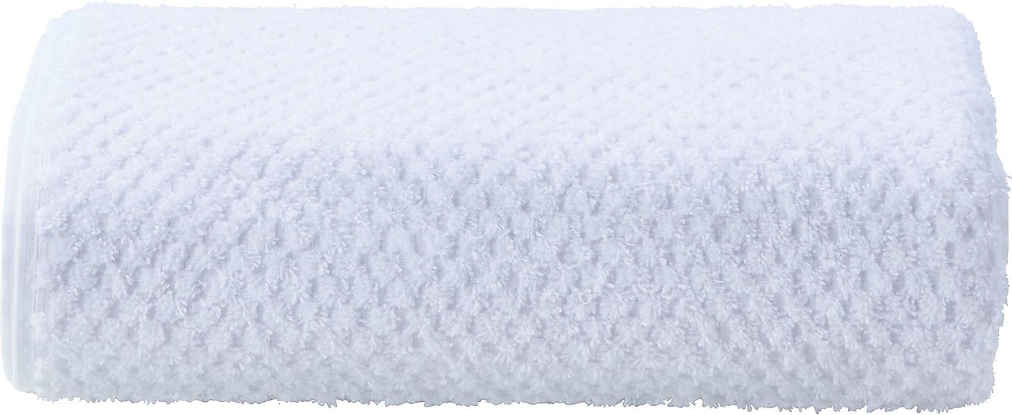 done.® Duschtuch Provence Honeycomb, Walkfrottier (1-St), günstig online kaufen