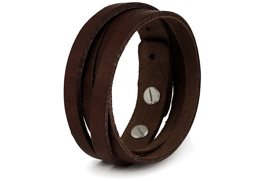 Simaru Lederarmband Anpassbar, Armband aus Premium Leder Made in Germany, J günstig online kaufen