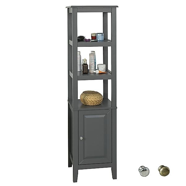 SoBuy Hochschrank FRG205 Badregal Badschrank Badmöbel günstig online kaufen