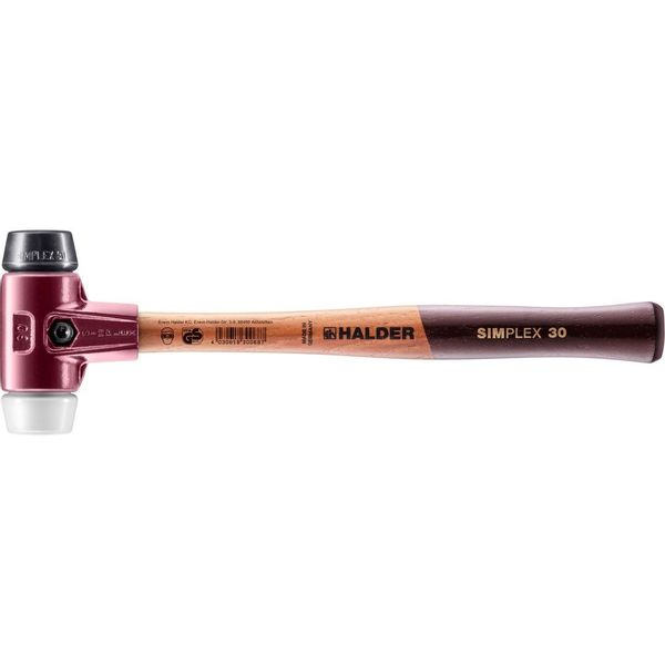 Gummihammer HALDER SIMPLEX Schonhammer Ø 30 günstig online kaufen