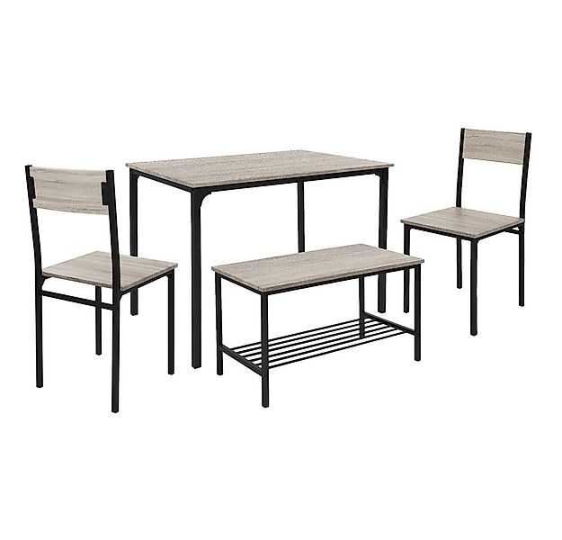ML-DESIGN Essgruppe Tischgruppe für Küche & Esszimmer moderne Esstischgrupp günstig online kaufen