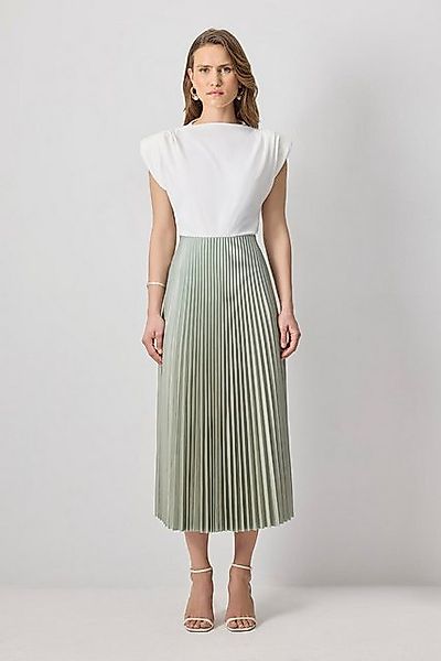 touche prive Faltenrock Elastisch Taille Maxi Faltenrock Damen, Elegant Pli günstig online kaufen