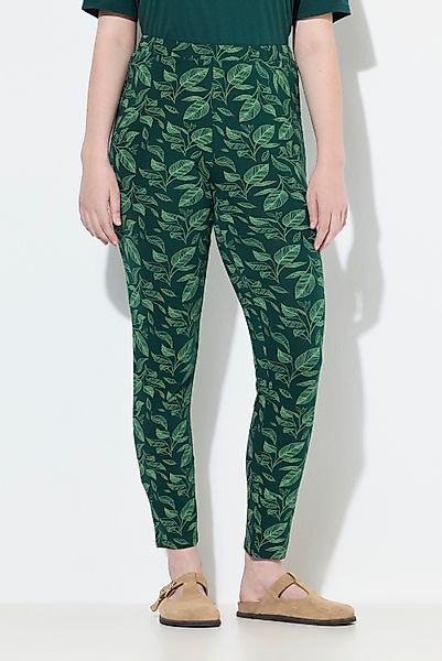 Ulla Popken Leggings Leggings Blätter Elastikbund günstig online kaufen