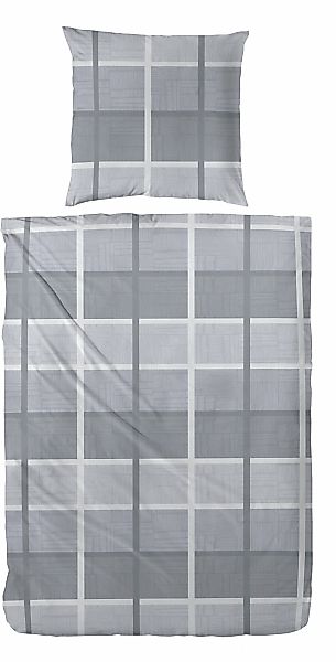 Primera Bettwäsche "Biber-Bettwäsche Ruutu" 2 Stk. tlg. mit einem klassisch günstig online kaufen