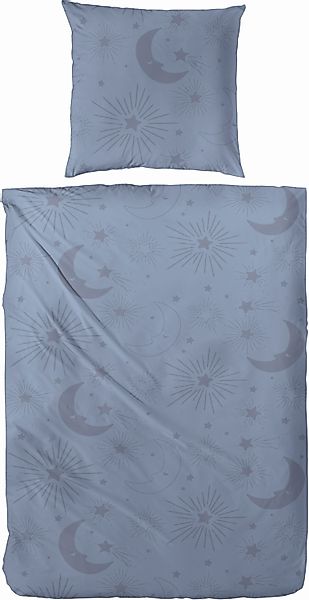 Primera Bettwäsche Biber Bettwäsche "Mond", Biber, günstig online kaufen