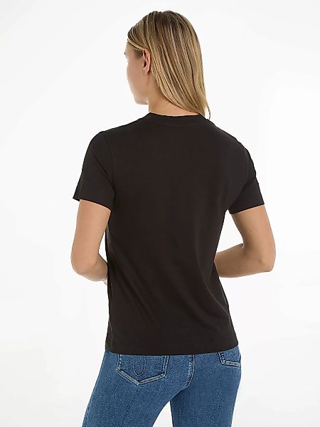 Calvin Klein Jeans T-Shirt INSTITUTIONAL STRAIGHT TEE mit Markenlabel günstig online kaufen