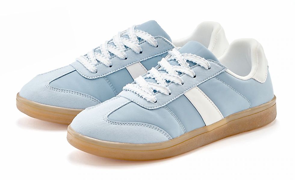 LASCANA Sneaker "Schnürschuh, Halbschuh, Freizeitschuh", mit angesagter Soh günstig online kaufen