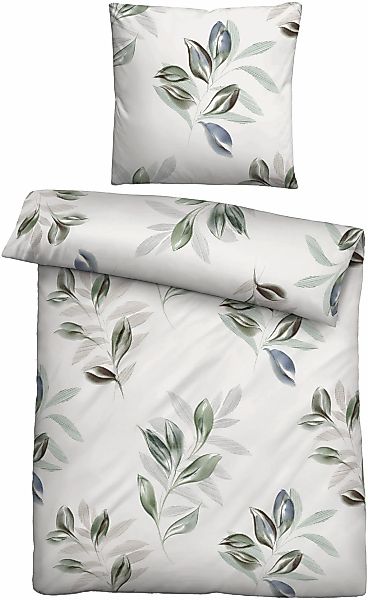 Biberna Bettwäsche "0004105" 2 Stk. tlg. wohlig warm + weich, pflegeleicht, günstig online kaufen