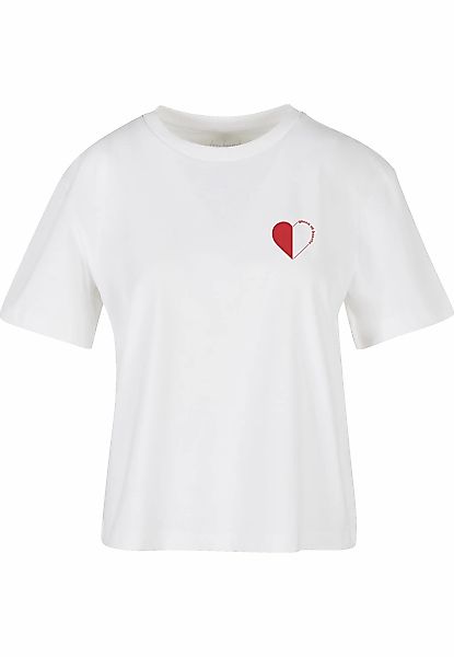 Miss Tee Kurzarmshirt "Miss Tee Damen Queen of Hearts Tee" 1 Stk. günstig online kaufen