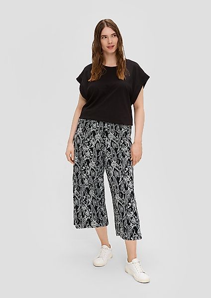 s.Oliver 3/4-Hose Culotte mit Wide Leg günstig online kaufen