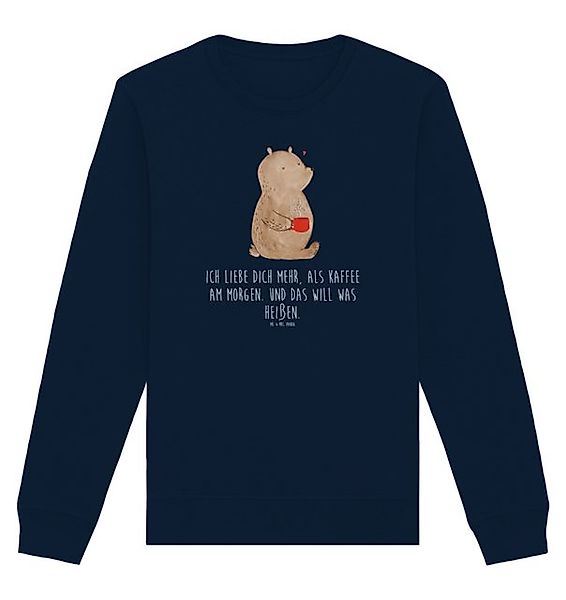 Mr. & Mrs. Panda Longpullover Bär Morgenkaffee Größe L - French Navy - Gesc günstig online kaufen