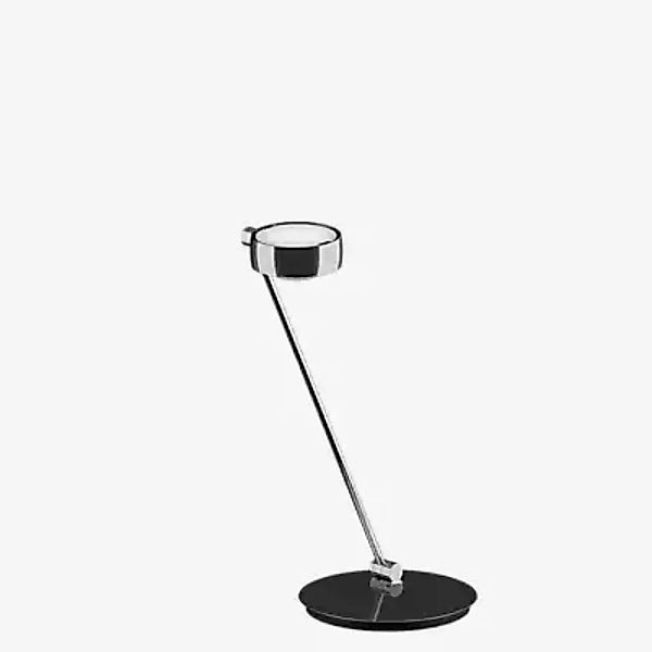 Occhio Sento Tavolo 60 E Tischleuchte LED rechts, Kopf chrom glänzend/Body günstig online kaufen