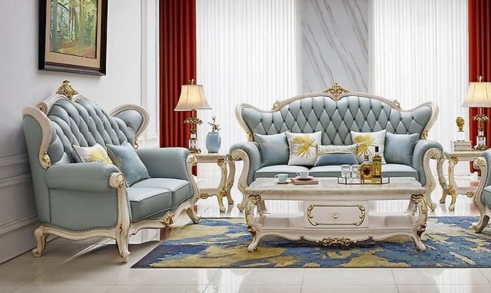 JVmoebel Sofa Sofagarnitur 3 2 Sitzer Sitz Couch Polster Garnitur Klassisch günstig online kaufen