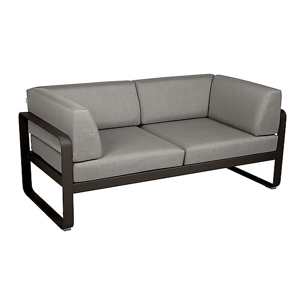 Bellevie 2-Sitzer Club Sofa E3 Tonka B8 Taupegrau günstig online kaufen