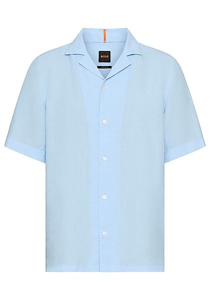 BOSS ORANGE Kurzarmhemd Rayer aus Leinen günstig online kaufen