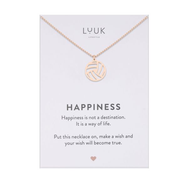 LUUK LIFESTYLE Kette mit Anhänger Volleyball, günstig online kaufen