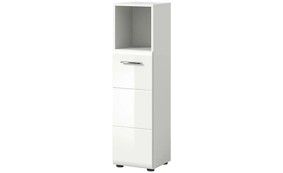 xonox.home Stauraumschrank Weiß Hochglanz Melamin Modern günstig online kaufen