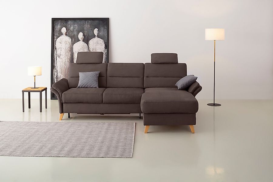 Home affaire Ecksofa Westerland L-Form, Federkern-Polsterung, günstig online kaufen