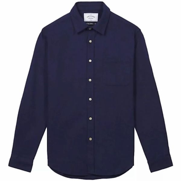 Portuguese Flannel  Hemdbluse Teca Shirt - Navy günstig online kaufen