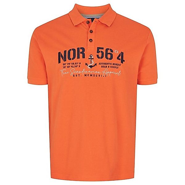 north 56 4 Poloshirt XXL Poloshirt von North 56°4 bestickt, orange günstig online kaufen