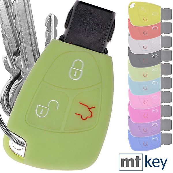 mt-key Schlüsseltasche Autoschlüssel Softcase Silikon Schutzhülle günstig online kaufen