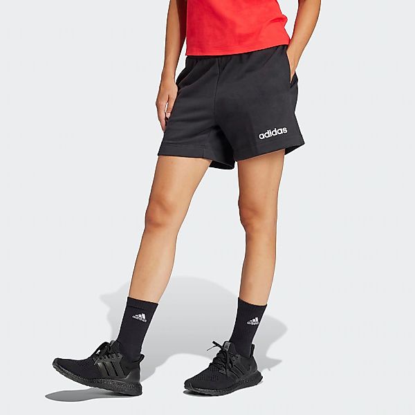 adidas Sportswear Shorts "W LIN FT SHO" Mitelhoher Bund mit Kordelzug, aus günstig online kaufen