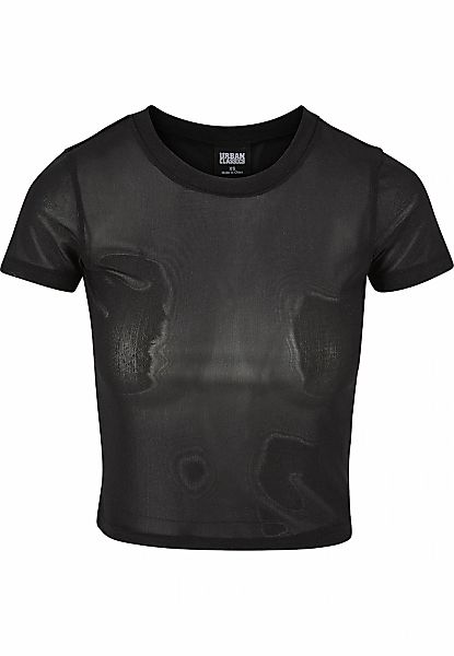 URBAN CLASSICS T-Shirt "Urban Classics Damen Ladies Short Mesh Tee" 1 Stk. günstig online kaufen