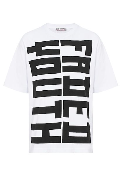 RedBridge T-Shirt Oversized – Statement-Print, 100 günstig online kaufen