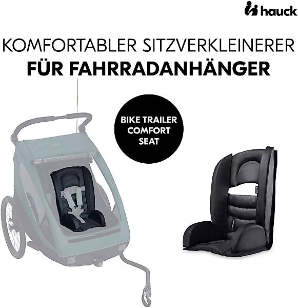 Hauck Sitzverkleinerer »Sitzverkleinerer für Fahrradanhänger, Black« günstig online kaufen