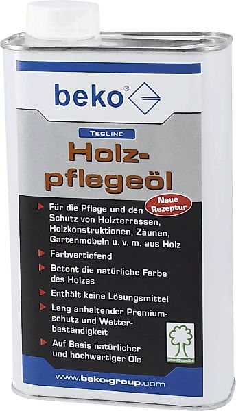 Beko TecLine Holzpflegeöl 1000ml 299 19 1000 günstig online kaufen