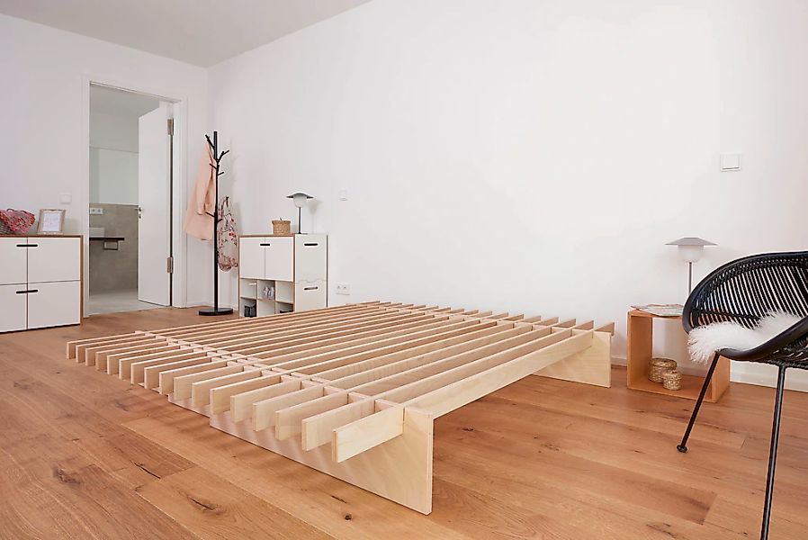 Tojo Futonbett "parallel", einfache Montage ohne Werkzeug, in verschiedenen günstig online kaufen