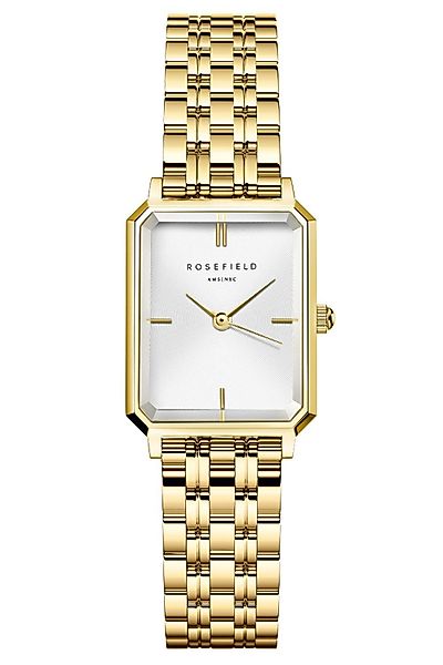 ROSEFIELD Quarzuhr Octagon XS Goldfarben günstig online kaufen