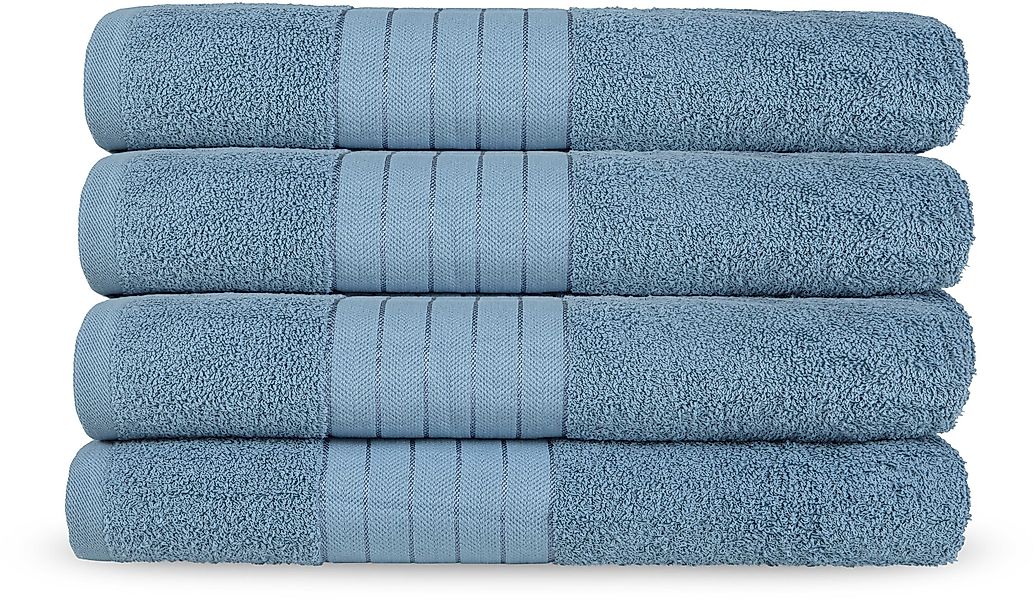 good morning Handtücher »Uni Good Morning«, (4 St., 4er Set Handtücher 50 x günstig online kaufen