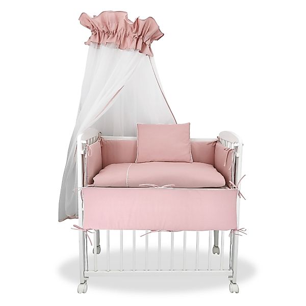 Baby-Delux Beistellbett Babybett Royal Rosa, Stillbett günstig online kaufen