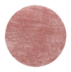 Carpettex Hochflor-Teppich Unicolor - Einfarbig, Rund, günstig online kaufen