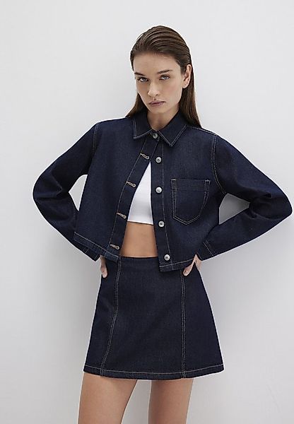 Mavi Jeansbluse LONG SLEEVE SHIRT Overshirt Denim günstig online kaufen