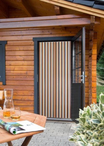 CONACORD Insektenschutz-Vorhang Decona Türvorhang Streifenvorhang braun, günstig online kaufen